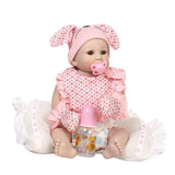 Maxbell OtardDolls 50cm Soft Silicone Handcraft Newborn Baby Dolls Realistic Looking Reborn Doll Baby Toddler Kids Gift #2 - Aladdin Shoppers