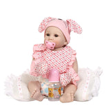 Maxbell OtardDolls 50cm Soft Silicone Handcraft Newborn Baby Dolls Realistic Looking Reborn Doll Baby Toddler Kids Gift #2 - Aladdin Shoppers