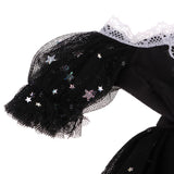 Maxbell Fashion Star Princess Gauzy Dress for 1/3 BJD 60cm Dolls Party Dress Up Decor Black - Aladdin Shoppers