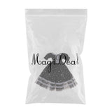 Maxbell Fashion Star Princess Gauzy Dress for 1/3 BJD 60cm Dolls Party Dress Up Decor Black - Aladdin Shoppers
