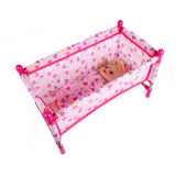 Maxbell Doll Baby Toddler Infant Swing Toddler Crib Playset Kids Simulation Toy