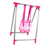Maxbell Doll Baby Toddler Infant Swing Toddler Crib Playset Kids Simulation Toy