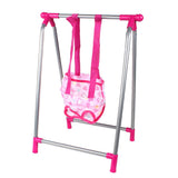 Maxbell Doll Baby Toddler Infant Swing Toddler Crib Playset Kids Simulation Toy