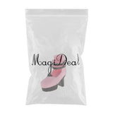 Maxbell 12inch Fashion Doll Shoes 1/6 Ball Jointed Doll Ankle Belt Thick Heels Leather Shoes for Dollfie for Blythe Girl Custom Accessory - Aladdin Shoppers