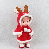 Handmade Fashion Doll Outfits Adorable Plush Cartoon Overcoat Dress Cloak Winter Clothes For Mellchan Baby Dolls Accessory - Aladdin Shoppers