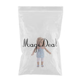 Maxbell 18 Inch Doll Clothes - Summer Outfit Floral Top Pants Set, For Doll Clothes Accessories (Blue) - Aladdin Shoppers