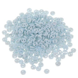 Maxbell Doll DIY Clothing 300 Pieces Blue 4mm Resin Buttons for Scrapbooking/ Embellishment or Other DIY Projects - Aladdin Shoppers