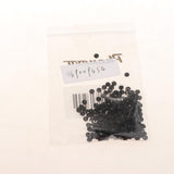 Maxbell Mini Figures Dolls DIY Clothing Sewing Crafts Accessories 300 Pieces 4mm 2 Holes Resin Round Buttons Black - Aladdin Shoppers