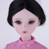 Maxbell 60CM Handmade Professional Female 1/3 BJD Dolls Nurse Ball Jointed Doll Girls Toys Birthday Christmas Gift - Aladdin Shoppers