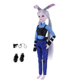 Maxbell 1/3 BJD Beauty Female Doll Career with Policewoman Uniform Set Girl Changing Customized Kits - Aladdin Shoppers