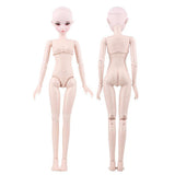 Maxbell 1/3 BJD Beauty Female Doll Career with Policewoman Uniform Set Girl Changing Customized Kits - Aladdin Shoppers