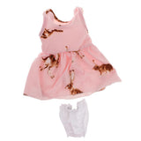 Maxbell 18inch Doll Clothes Summer Short Skirt for American Doll Changing Accessories Pink - Aladdin Shoppers