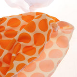 Maxbell Cute Dotted Sleeveless Skirt Dress Clothing for American Doll 18inch Doll Decor Orange - Aladdin Shoppers