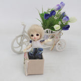 Maxbell 1/8 Mini BJD Doll Hair Artificial Mohair Wig 5-6inch for Dollfie MSD DZ MDD Doll Customized Accessories - Aladdin Shoppers