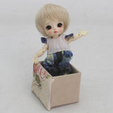 Maxbell 1/8 Mini BJD Doll Hair Artificial Mohair Wig 5-6inch for Dollfie MSD DZ MDD Doll Customized Accessories - Aladdin Shoppers