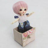 Maxbell 1/8 BJD SD Doll Short Hair 5-6inch Smoke Pink Wig for MSD DZ Dollfie Pullip Doll Cosplay Supplies - Aladdin Shoppers
