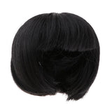 Maxbell Adorable 1/8 BJD Doll Wig High Temperature Synthetic Fiber Short Bobo Hair BJD Doll Wigs For Dollfie for DOD Hairstyle Making Supplies - Aladdin Shoppers