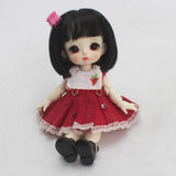 Maxbell Adorable 1/8 BJD Doll Wig High Temperature Synthetic Fiber Short Bobo Hair BJD Doll Wigs For Dollfie for DOD Hairstyle Making Supplies - Aladdin Shoppers