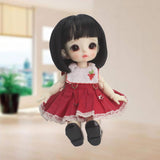 Maxbell Adorable 1/8 BJD Doll Wig High Temperature Synthetic Fiber Short Bobo Hair BJD Doll Wigs For Dollfie for DOD Hairstyle Making Supplies - Aladdin Shoppers
