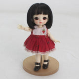 Maxbell Adorable 1/8 BJD Doll Wig High Temperature Synthetic Fiber Short Bobo Hair BJD Doll Wigs For Dollfie for DOD Hairstyle Making Supplies - Aladdin Shoppers
