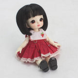 Maxbell Adorable 1/8 BJD Doll Wig High Temperature Synthetic Fiber Short Bobo Hair BJD Doll Wigs For Dollfie for DOD Hairstyle Making Supplies - Aladdin Shoppers