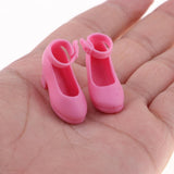 Maxbell 1/6 Doll Plastic High Heels Shoes For Blythe Licca Doll Clothing Accs Pink - Aladdin Shoppers