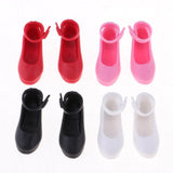 Maxbell 4 Pairs 1/6 Doll Plastic High Heels Shoes For Blythe Licca Doll Clothing - Aladdin Shoppers