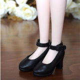 Maxbell 4 Pairs 1/6 Doll Plastic High Heels Shoes For Blythe Licca Doll Clothing - Aladdin Shoppers