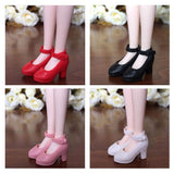 Maxbell 4 Pairs 1/6 Doll Plastic High Heels Shoes For Blythe Licca Doll Clothing - Aladdin Shoppers