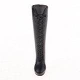 Maxbell Fashion Plastic Boots Rainshoes Shoes for 12inch Blythe Takara for DOD Dollfie 1/6 BJD Doll Outfit Black - Aladdin Shoppers