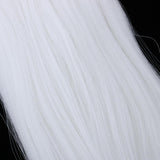 Maxbell 1/6 BJD Male Doll Head Sculpt with White Long Hair Wig DIY Replacement Boy Action Figures Makeup Face - Aladdin Shoppers