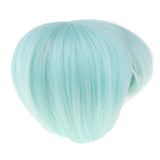 Maxbell 1/4 BJD Dolls DIY Mint Green Bob Wig High-temperature Wire Hair for Dollfie DOD SD DD Supplies Accessories - Aladdin Shoppers