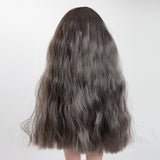 Maxbell Hair Wig Centre Parting Hair Accessories for BJD MSD DOD Dollfie Doll Not for Human Dark Gray - Aladdin Shoppers