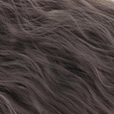 Maxbell Hair Wig Centre Parting Hair Accessories for BJD MSD DOD Dollfie Doll Not for Human Dark Gray - Aladdin Shoppers