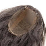 Maxbell Hair Wig Centre Parting Hair Accessories for BJD MSD DOD Dollfie Doll Not for Human Dark Gray - Aladdin Shoppers