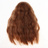Maxbell Hair Wig Centre Parting Hair Accessories for BJD MSD DOD Dollfie Doll Not for Human Brown - Aladdin Shoppers