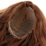 Maxbell Hair Wig Centre Parting Hair Accessories for BJD MSD DOD Dollfie Doll Not for Human Brown - Aladdin Shoppers
