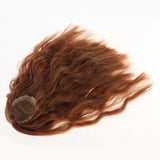 Maxbell Hair Wig Centre Parting Hair Accessories for BJD MSD DOD Dollfie Doll Not for Human Brown - Aladdin Shoppers