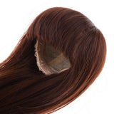 Maxbell Hair Wig Centre Parting Hair Accessories for 1/4 BJD for MSD for DOD for Dollfie Doll not for Human Coffee - Aladdin Shoppers