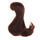 Maxbell Hair Wig Centre Parting Hair Accessories for 1/4 BJD for MSD for DOD for Dollfie Doll not for Human Coffee - Aladdin Shoppers