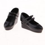 Maxbell Black Fashion Plastic Single Shoes for 12inch Blythe Takara for DOD Dollfie 1/6 BJD Doll Outfit - Aladdin Shoppers
