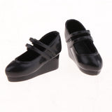 Maxbell Black Fashion Plastic Single Shoes for 12inch Blythe Takara for DOD Dollfie 1/6 BJD Doll Outfit - Aladdin Shoppers