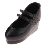 Maxbell Black Fashion Plastic Single Shoes for 12inch Blythe Takara for DOD Dollfie 1/6 BJD Doll Outfit - Aladdin Shoppers