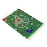 Maxbell 12th Floor Covering Cartoon Yard Figures Printed Rug Embroidery Cloth Mat for Dolls House Living Room Bedroom Decor - Aladdin Shoppers