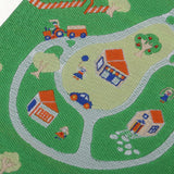 Maxbell 1/12 Fashion People Home Figures Printed Carpet Area Rug for Dolls House Sitting Room Garden Life Scenes Decor - Aladdin Shoppers