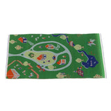 Maxbell 1/12 Fashion People Home Figures Printed Carpet Area Rug for Dolls House Sitting Room Garden Life Scenes Decor - Aladdin Shoppers