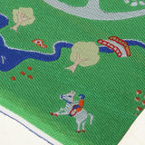 Maxbell 1/12 Fashion People Home Figures Printed Carpet Area Rug for Dolls House Sitting Room Garden Life Scenes Decor - Aladdin Shoppers