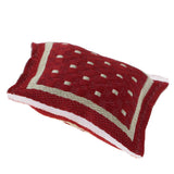 Maxbell 1/12 Scale Red Woven Pillow Cushion for Dolls House Sofa Couch Chair Bed Accessories - Aladdin Shoppers