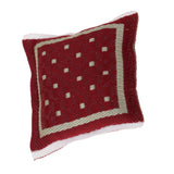 Maxbell 1/12 Scale Red Woven Pillow Cushion for Dolls House Sofa Couch Chair Bed Accessories - Aladdin Shoppers