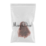 OOAK Female Doll Head with Red Brown Curly Wig Model for 1/6 BJD, OB Doll Body Part Accs - Aladdin Shoppers